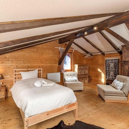 Chalet Noisette Authentic Swiss Chalet Perfect For Families ラ・ズマ エクステリア 写真