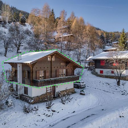 Chalet Noisette Authentic Swiss Chalet Perfect For Families ラ・ズマ エクステリア 写真