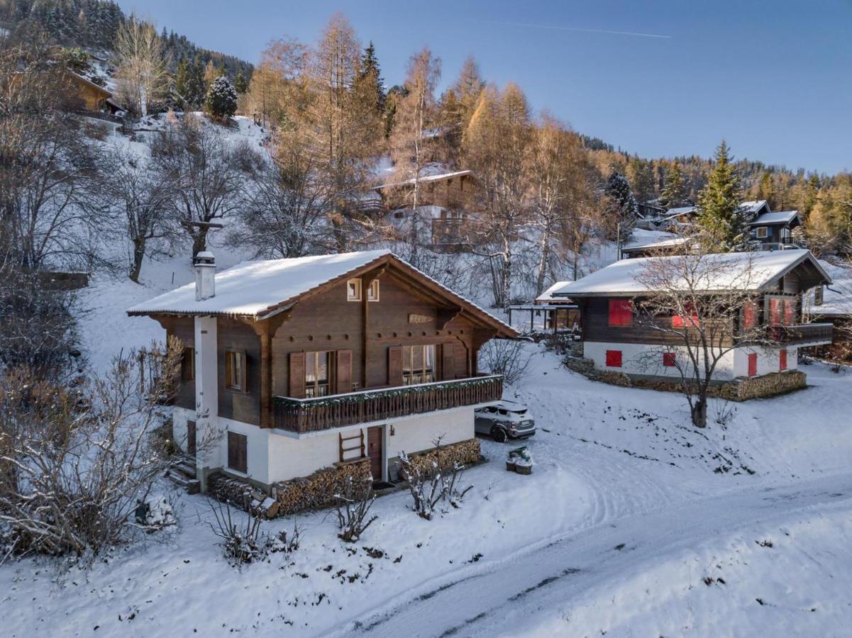 Chalet Noisette Authentic Swiss Chalet Perfect For Families ラ・ズマ エクステリア 写真