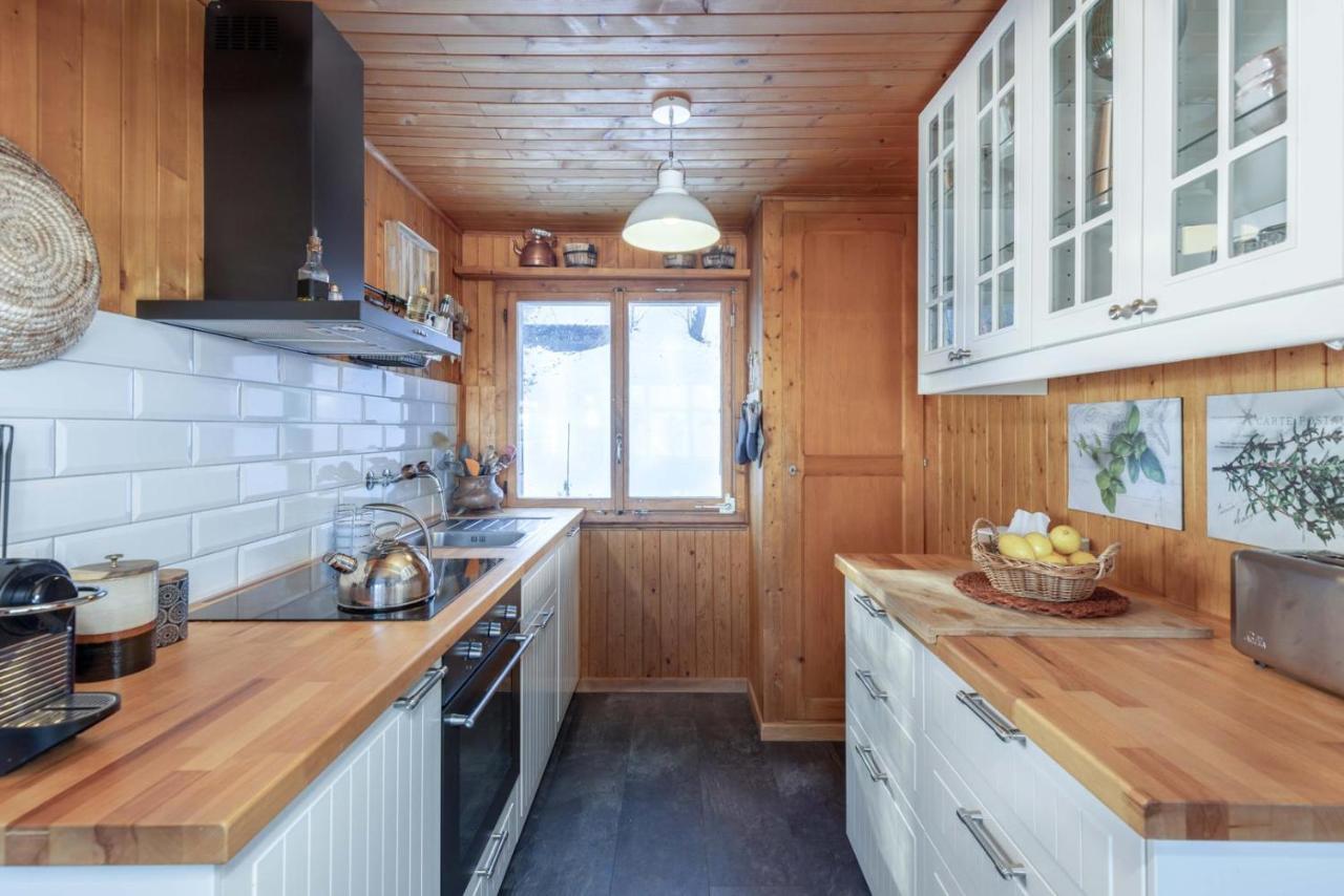 Chalet Noisette Authentic Swiss Chalet Perfect For Families ラ・ズマ エクステリア 写真