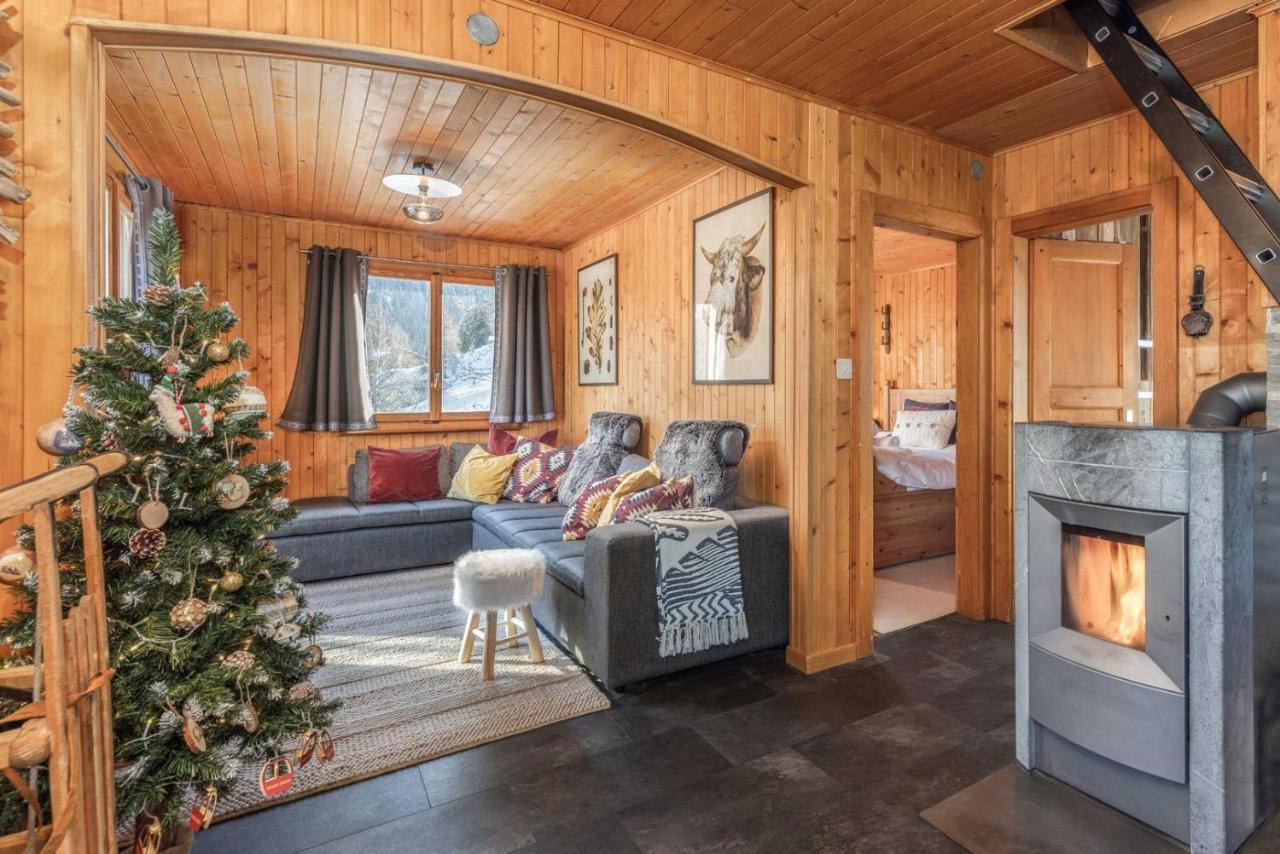 Chalet Noisette Authentic Swiss Chalet Perfect For Families ラ・ズマ エクステリア 写真