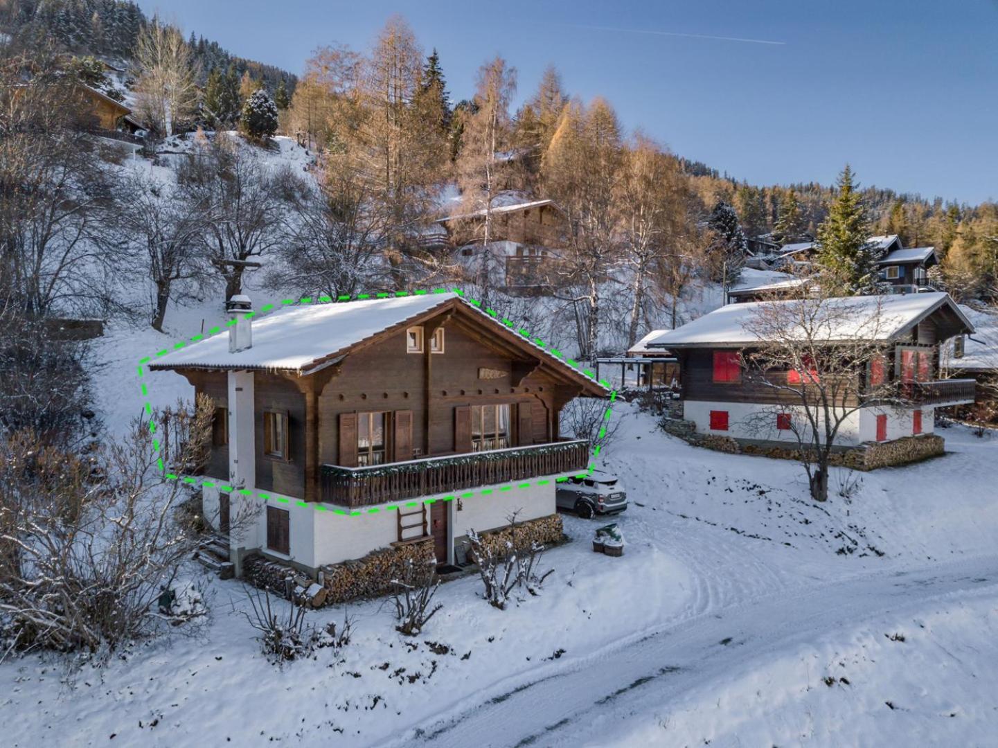Chalet Noisette Authentic Swiss Chalet Perfect For Families ラ・ズマ エクステリア 写真